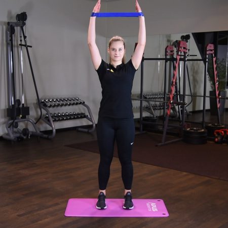 Pajace z gumą mini band na nadgarstkach