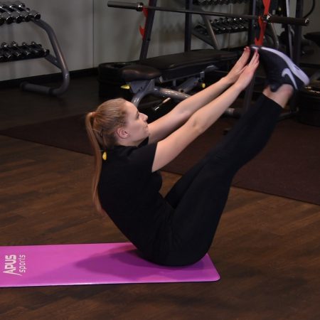 Scyzoryki w leżeniu tyłem - just be fit