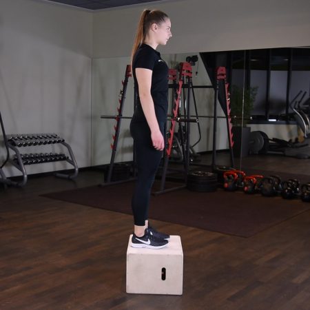 Wejście na podwyższenie - just be fit