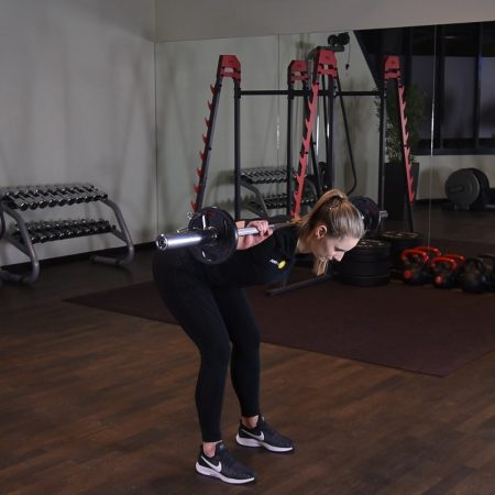 Ćwiczenie Dzień dobry ze sztangą - just be fit