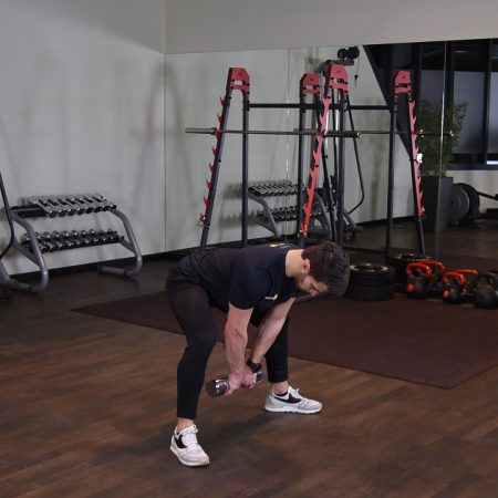 Martwy ciąg sumo z hantlą - just be fit