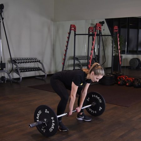 Martwy ciąg sumo ze sztangą - just be fit