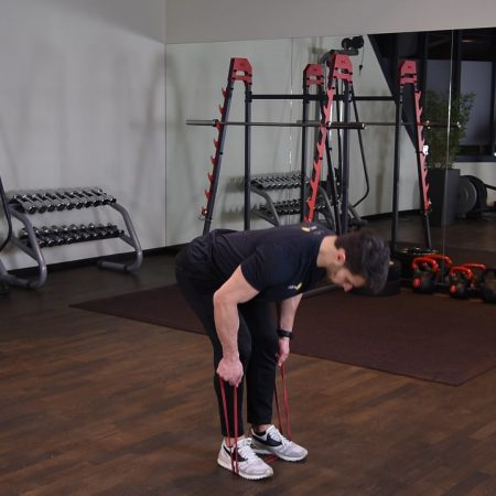 Martwy ciąg z gumą power band