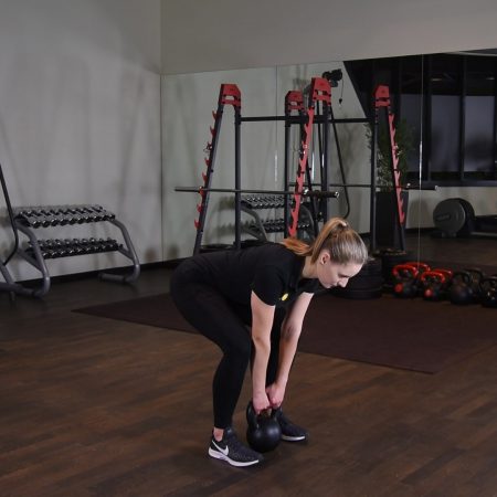 Martwy ciąg z kettlebell - just be fit