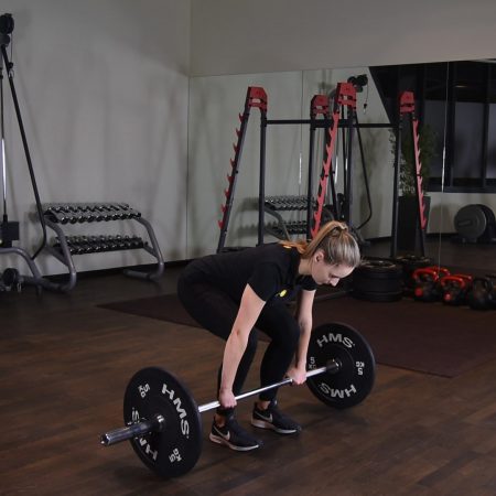 Martwy ciąg ze sztangą - just be fit