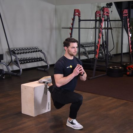 Ćwiczenie Przysiad bułgarski - just be fit