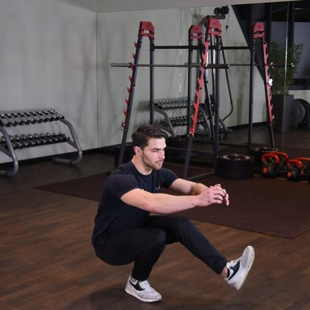 Przysiad na jednej nodze - pistol squat