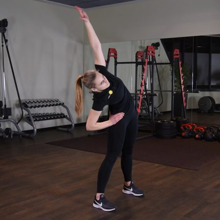 Skłony boczne - just be fit