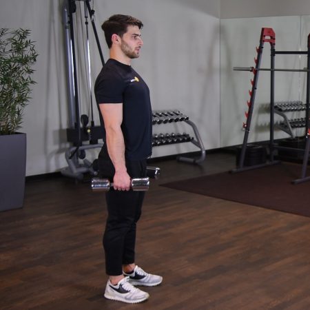 Spacer farmera z hantlami - just be fit