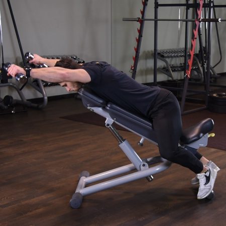 Ćwiczenie Y raise - just be fit