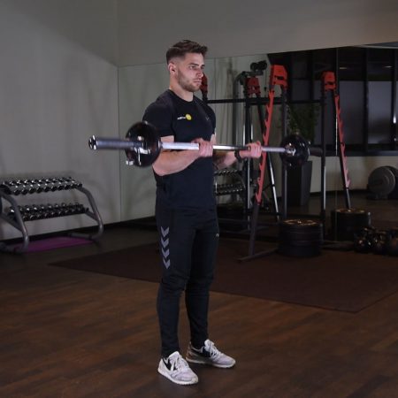 21 ze sztangą na biceps