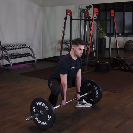 Martwy ciąg sumo ze sztangą - just be fit