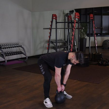 Martwy ciąg z kettlebell - just be fit