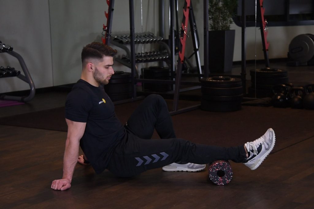 Ćwiczenie Rolowanie łydki - just be fit