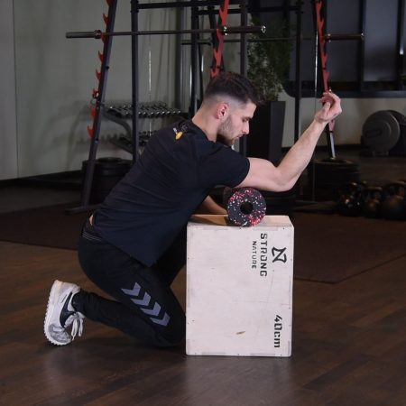 Rolowanie tricepsa - just be fit