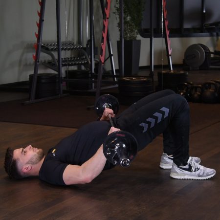 Wznosy bioder ze sztangą - just be fit