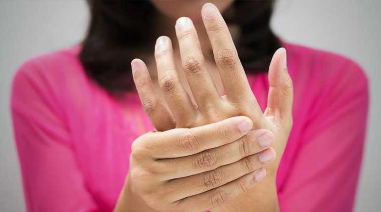 drętwienie rąk - just be fit